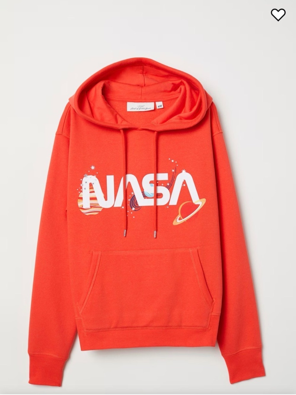Orange NASA Hoodie